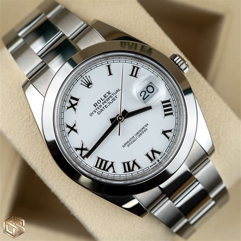 rolex dajust 41 white dial release date|rolex datejust 41 specifications.